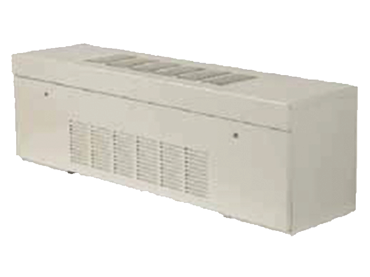 vertical low profile fan coil