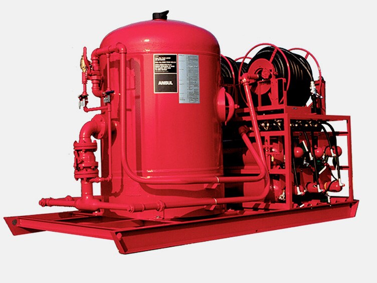 ANSUL Dry Chemical Firefighting Handline Unit